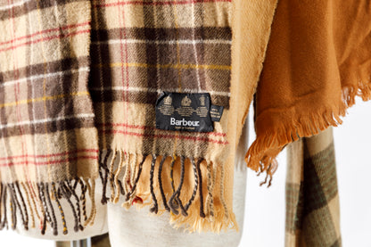 ink / FREELY SCARF - BROWN