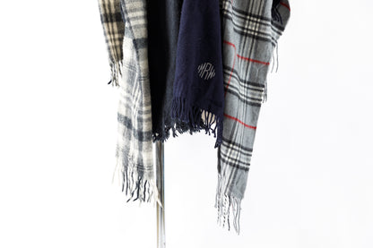 ink / FREELY SCARF - BLACK