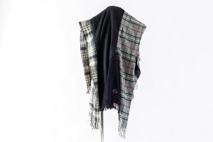 ink / FREELY SCARF - BLACK