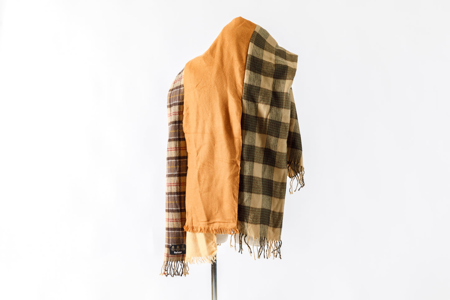 ink / FREELY SCARF - BROWN