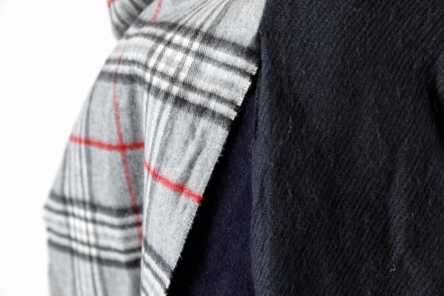 ink / FREELY SCARF - BLACK