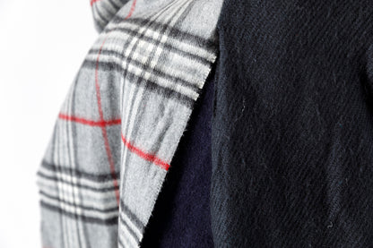 ink / FREELY SCARF - BLACK