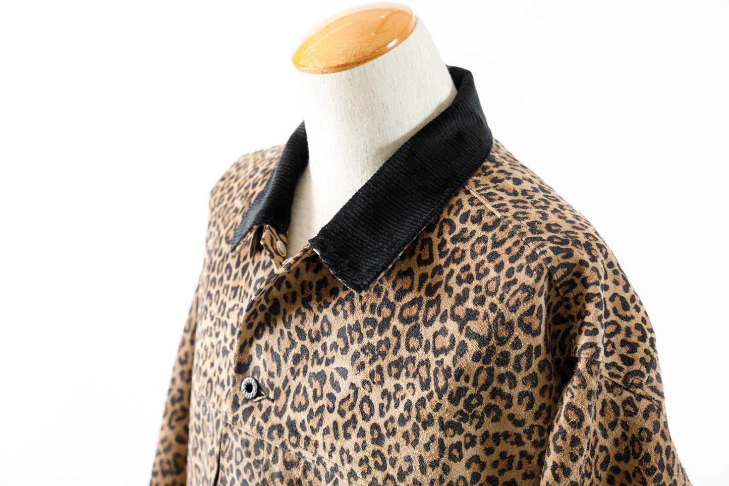 Willow Pants / P-019 COWHIDE SUEDE - LEOPARD PRINT