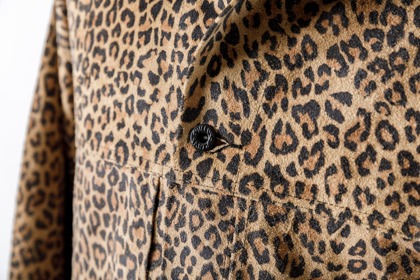 Willow Pants / P-019 COWHIDE SUEDE - LEOPARD PRINT