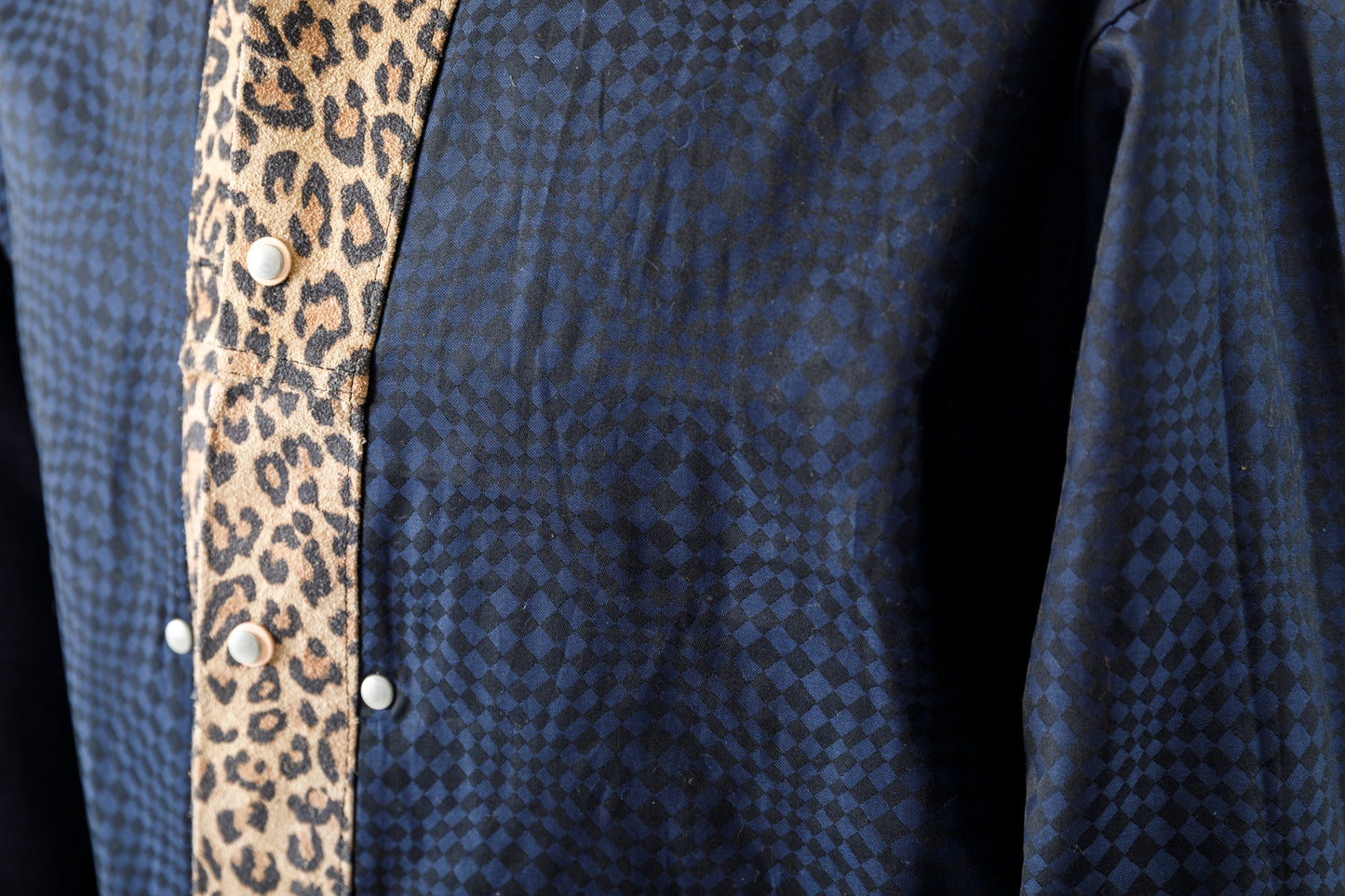 Willow Pants / P-019 COWHIDE SUEDE - LEOPARD PRINT