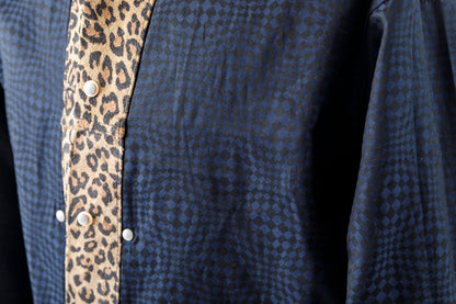 Willow Pants / P-019 COWHIDE SUEDE - LEOPARD PRINT