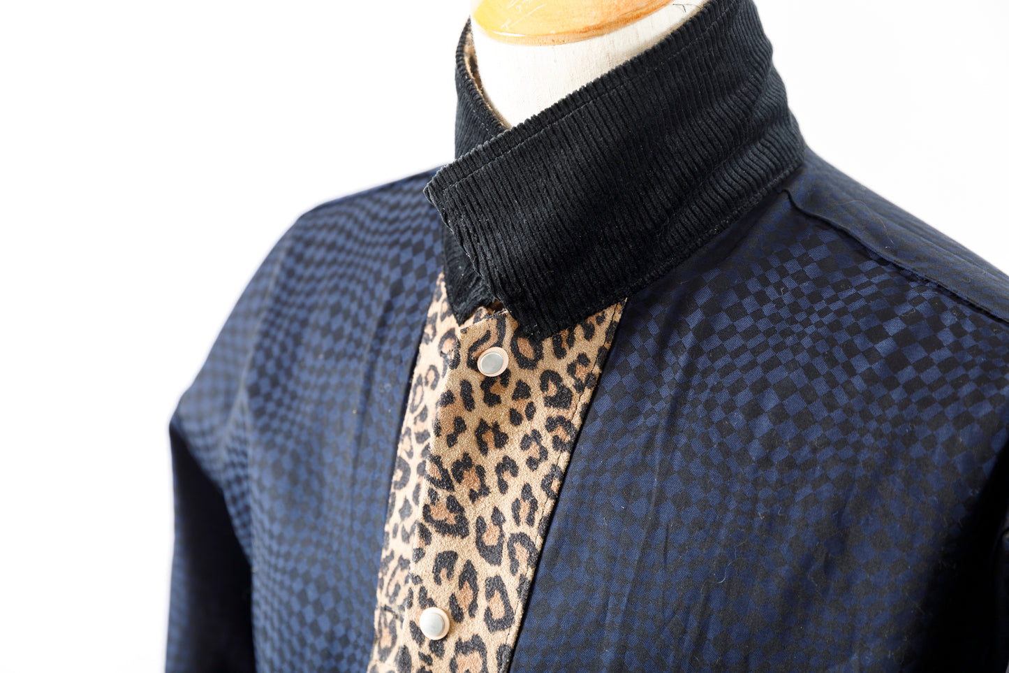 Willow Pants / P-019 COWHIDE SUEDE - LEOPARD PRINT