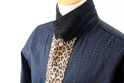 Willow Pants / P-019 COWHIDE SUEDE - LEOPARD PRINT