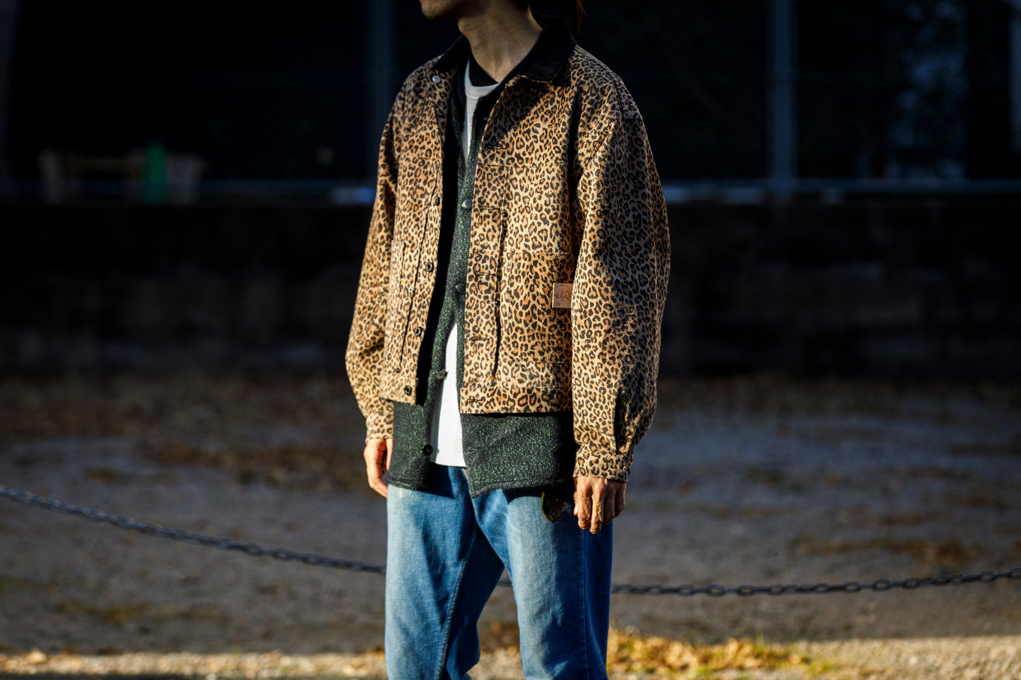 Willow Pants / P-019 COWHIDE SUEDE - LEOPARD PRINT