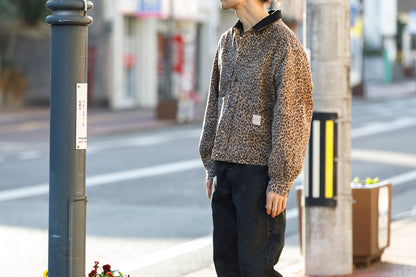 Willow Pants / P-019 COWHIDE SUEDE - LEOPARD PRINT