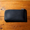 AMIACALVA / AK-042 GUIDI&ROSELLINI LONG ZIP WALLET - Black