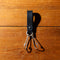 AMIACALVA / AK025 GUIDI&ROSELLINI 2RING KEY HOLDER - Black