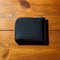AMIACALVA / AK-043 GUIDI&ROSELLINI SHORT ZIP WALLET - Black
