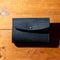 AMIACALVA / AK-007 GUIDI&ROSELLINI MEDIUM WALLET - Black