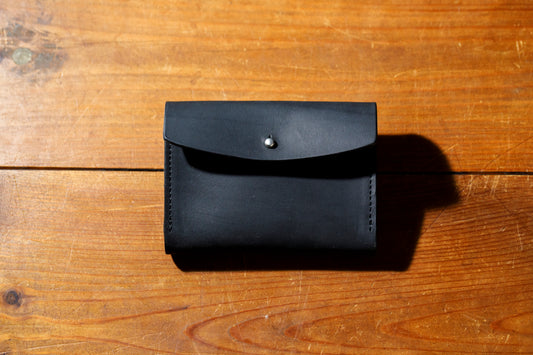 AMIACALVA / AK-013 GUIDI&ROSELLINI CARD CASE - Black