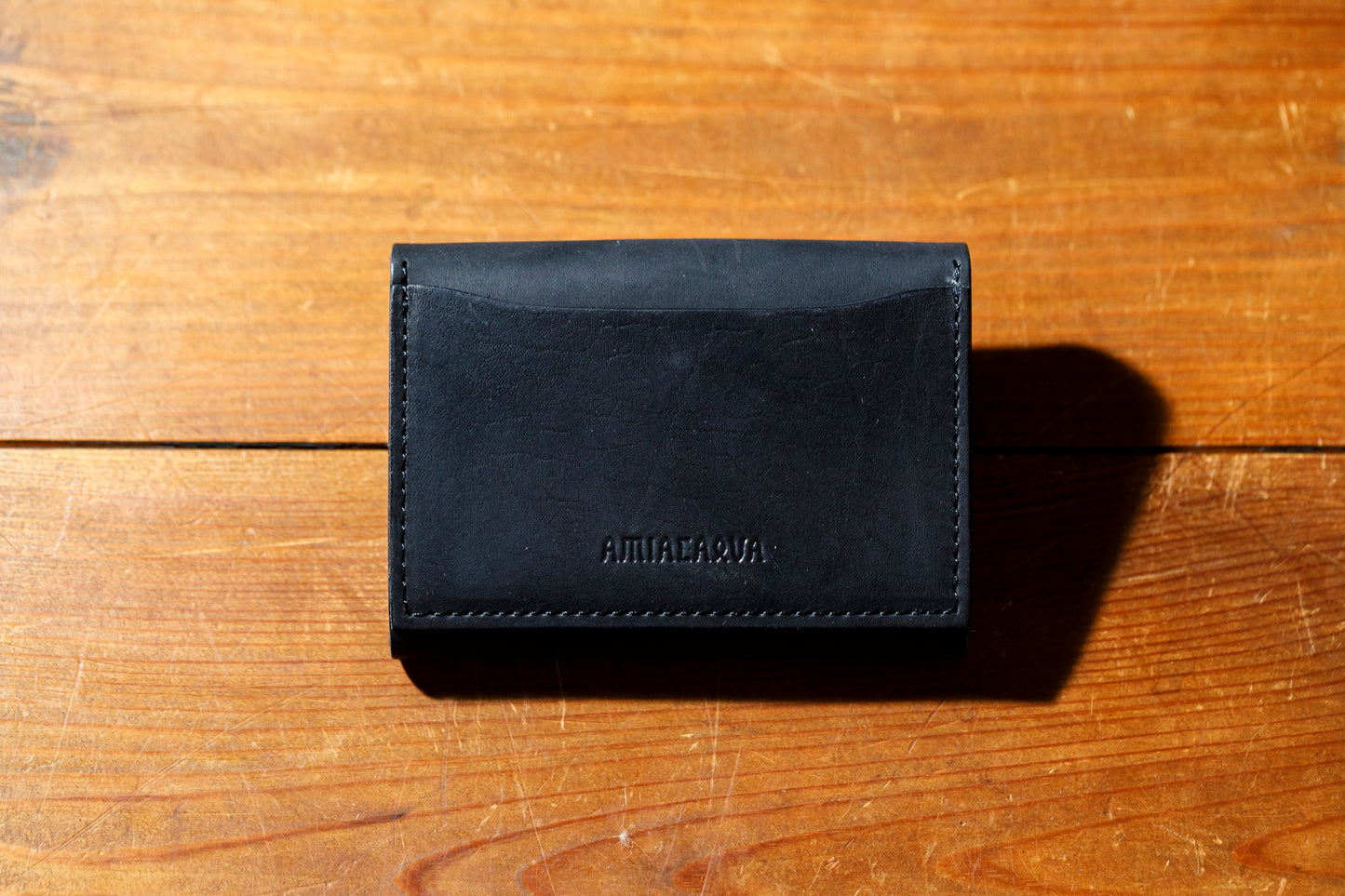 AMIACALVA / AK-013 GUIDI&ROSELLINI CARD CASE - Black