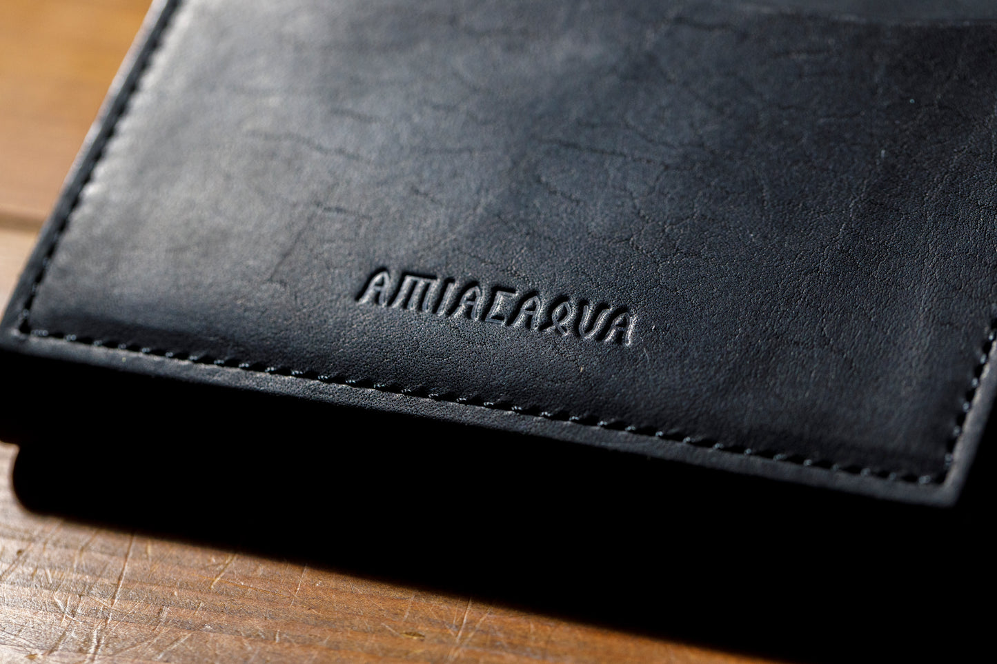 AMIACALVA / AK-013 GUIDI&ROSELLINI CARD CASE - Black