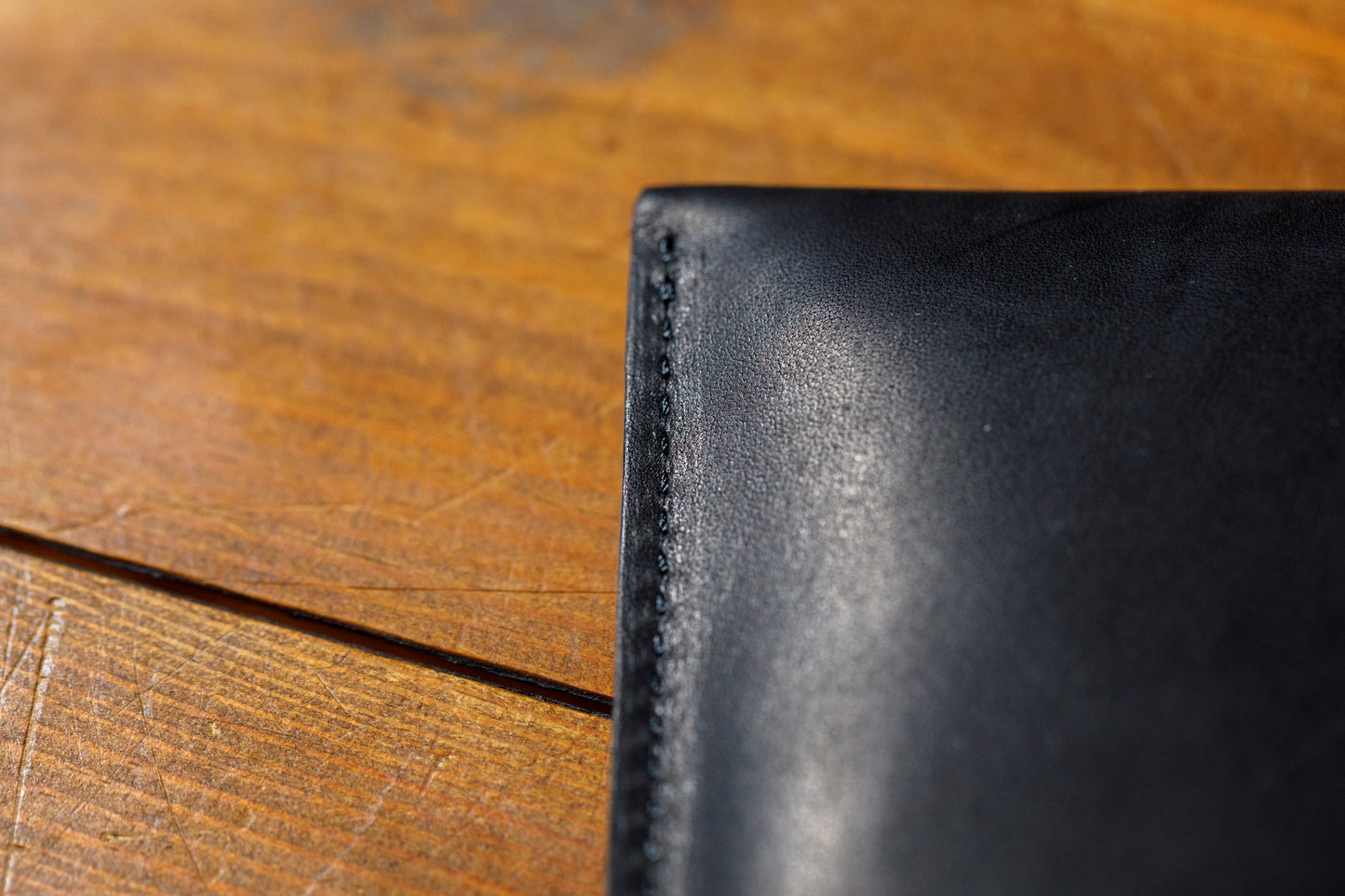 AMIACALVA / AK-042 GUIDI&ROSELLINI LONG ZIP WALLET - Black