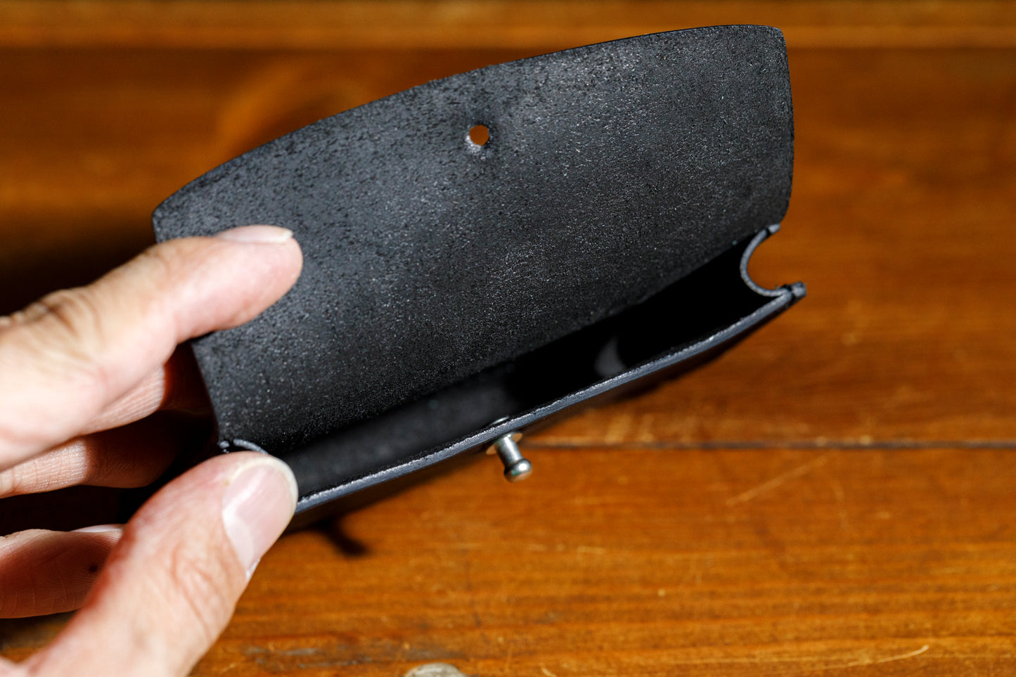 AMIACALVA / AK-013 GUIDI&ROSELLINI CARD CASE - Black