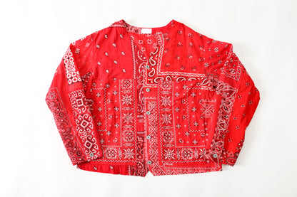 CHANGES CH5043 Remake Engineer Jacket(Used Bandana) - Type B