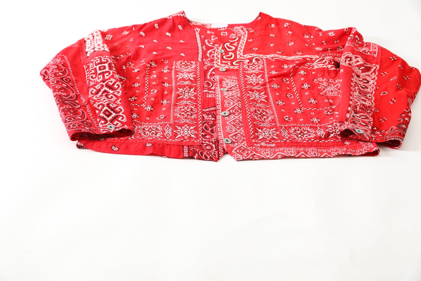 CHANGES CH5043 Remake Engineer Jacket(Used Bandana) - Type B