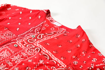 CHANGES CH5043 Remake Engineer Jacket(Used Bandana) - Type B