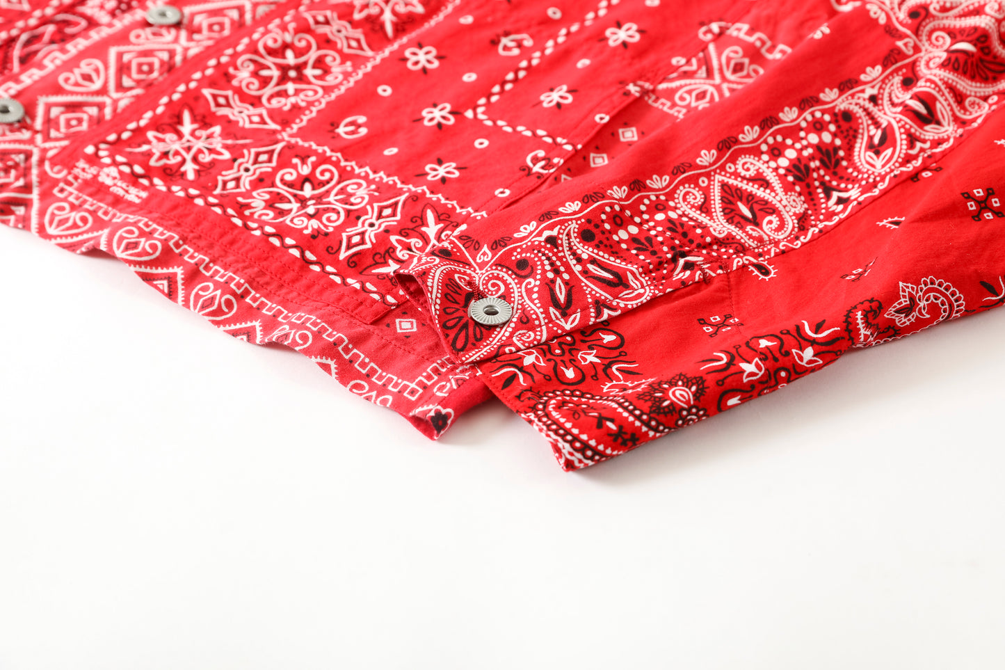 CHANGES CH5043 Remake Engineer Jacket(Used Bandana) - Type B