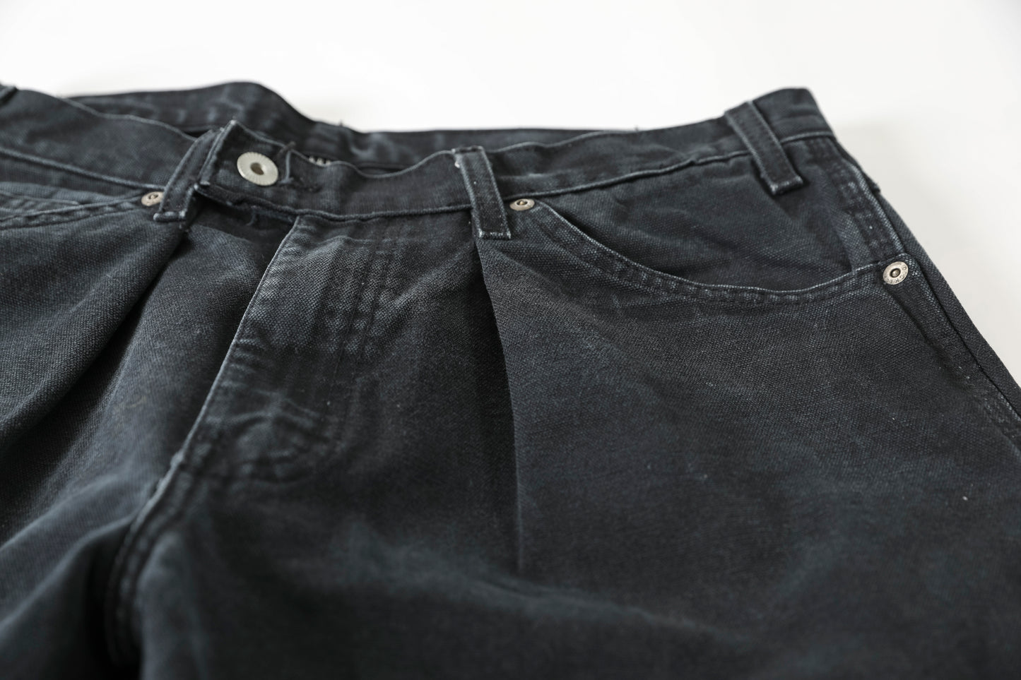 CHANGES / CH4107 Remake Painter Pants - Black
