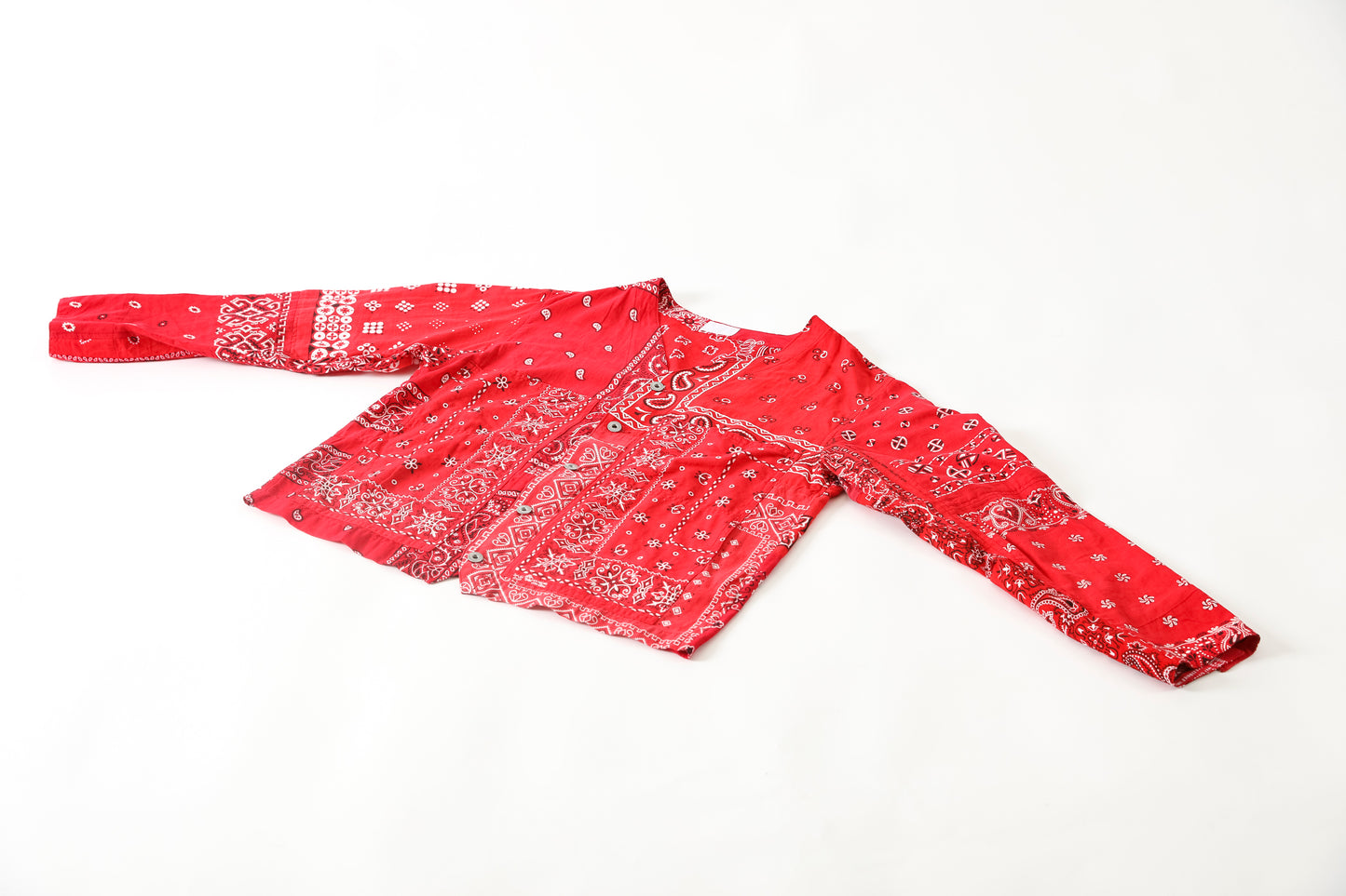 CHANGES CH5043 Remake Engineer Jacket(Used Bandana) - Type B