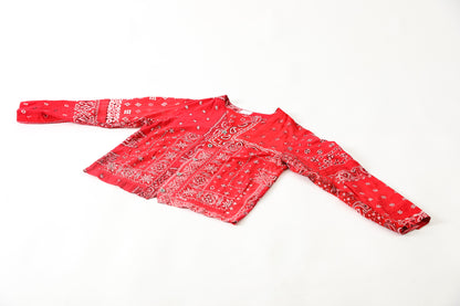 CHANGES CH5043 Remake Engineer Jacket(Used Bandana) - Type B