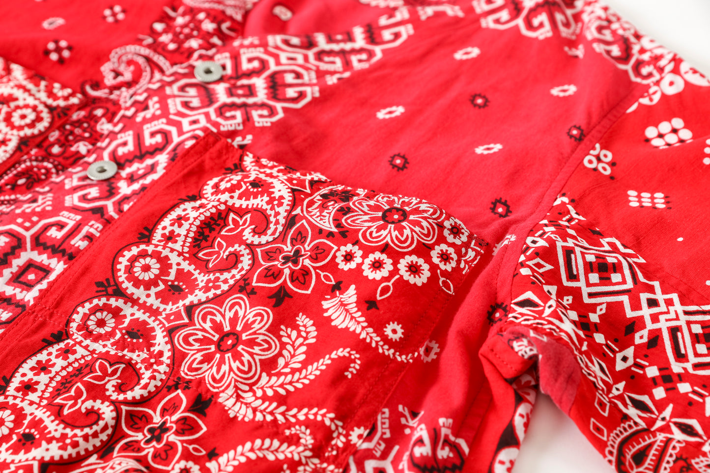 CHANGES CH5043 Remake Engineer Jacket(Used Bandana) - Type A