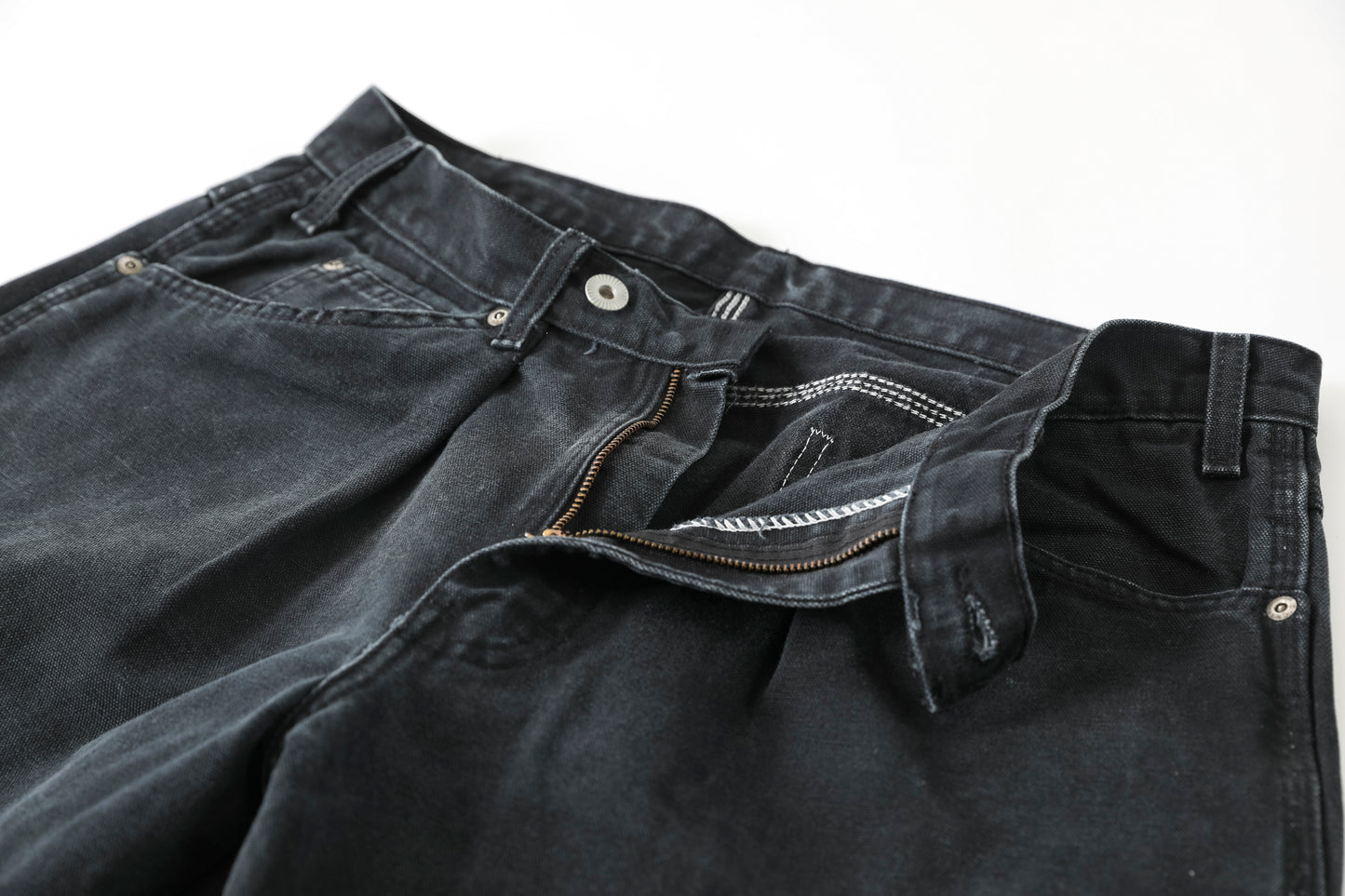 CHANGES / CH4107 Remake Painter Pants - Black