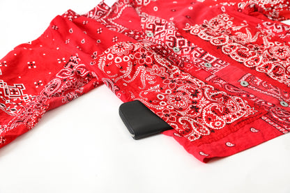 CHANGES CH5043 Remake Engineer Jacket(Used Bandana) - Type A