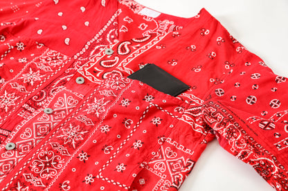 CHANGES CH5043 Remake Engineer Jacket(Used Bandana) - Type B