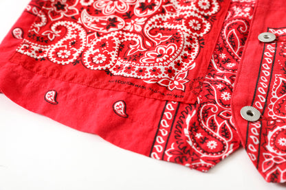 CHANGES CH5043 Remake Engineer Jacket(Used Bandana) - Type A