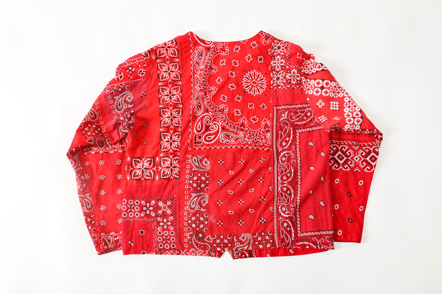 CHANGES CH5043 Remake Engineer Jacket(Used Bandana) - Type B