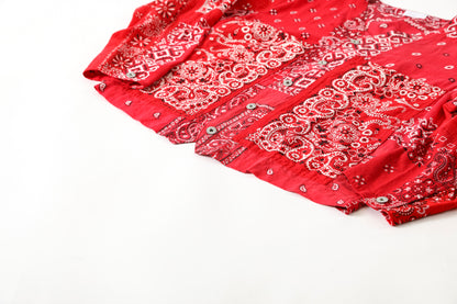 CHANGES CH5043 Remake Engineer Jacket(Used Bandana) - Type A