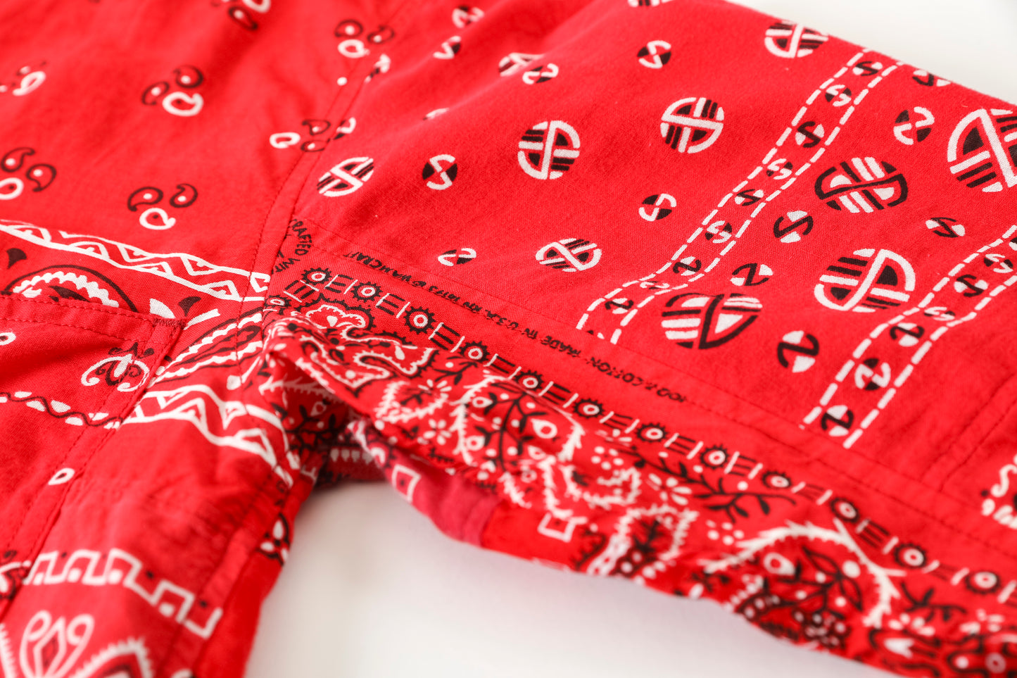 CHANGES CH5043 Remake Engineer Jacket(Used Bandana) - Type B