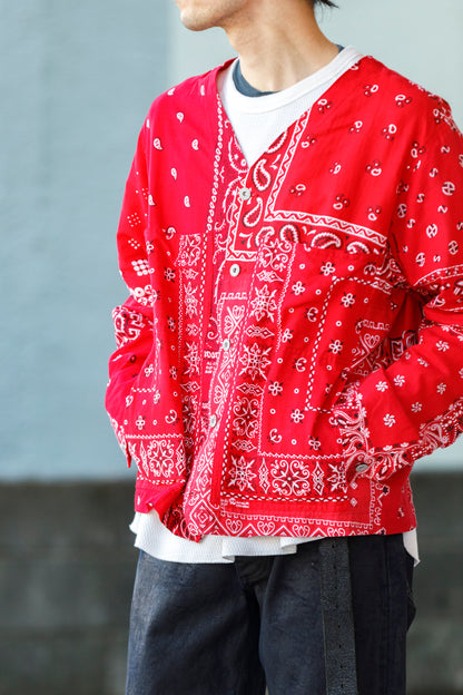 CHANGES CH5043 Remake Engineer Jacket(Used Bandana) - Type B