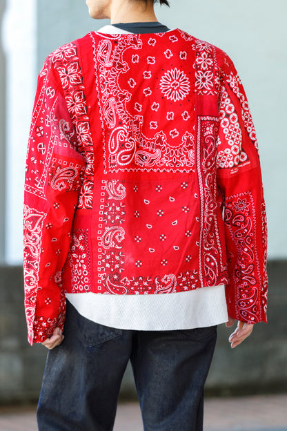 CHANGES CH5043 Remake Engineer Jacket(Used Bandana) - Type B