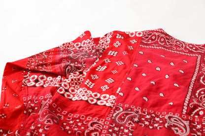 CHANGES CH5043 Remake Engineer Jacket(Used Bandana) - Type A