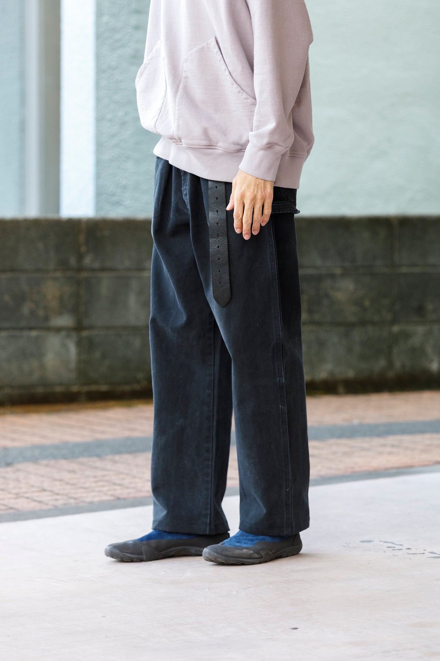 CHANGES / CH4107 Remake Painter Pants - Black