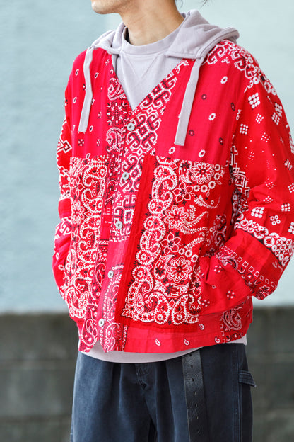 CHANGES CH5043 Remake Engineer Jacket(Used Bandana) - Type A