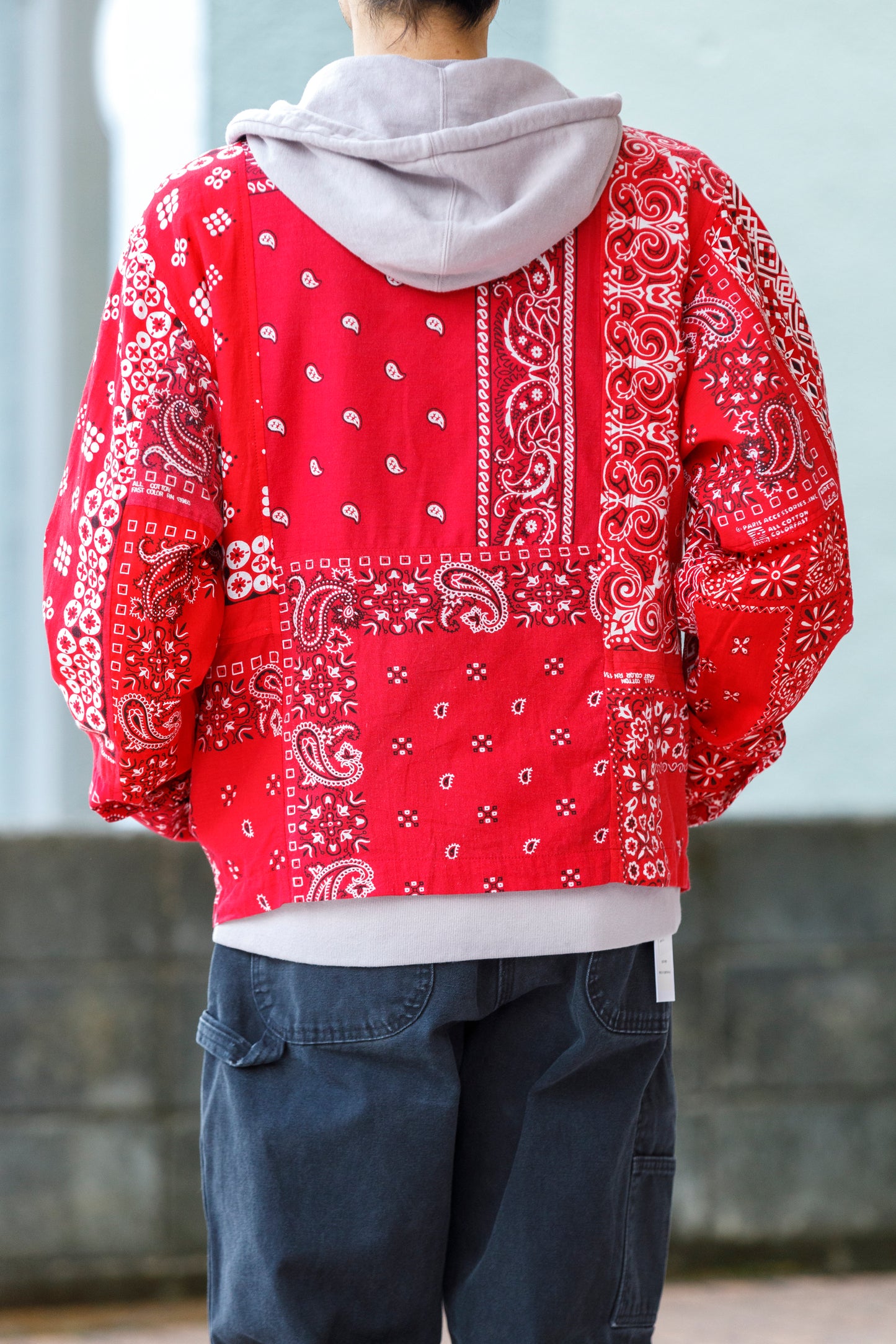 CHANGES CH5043 Remake Engineer Jacket(Used Bandana) - Type A