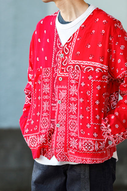 CHANGES CH5043 Remake Engineer Jacket(Used Bandana) - Type B