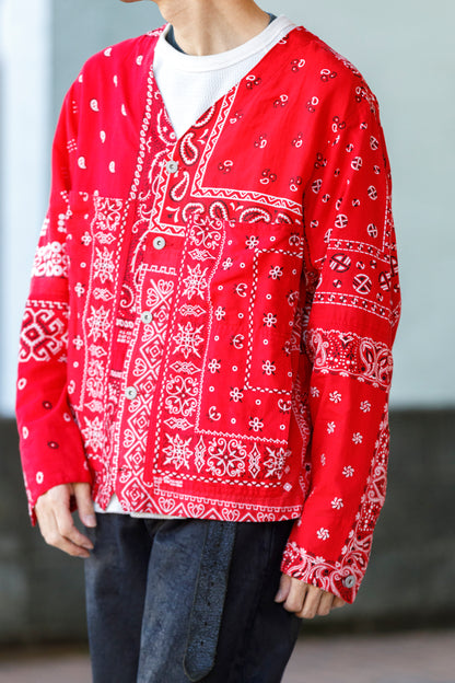 CHANGES CH5043 Remake Engineer Jacket(Used Bandana) - Type B