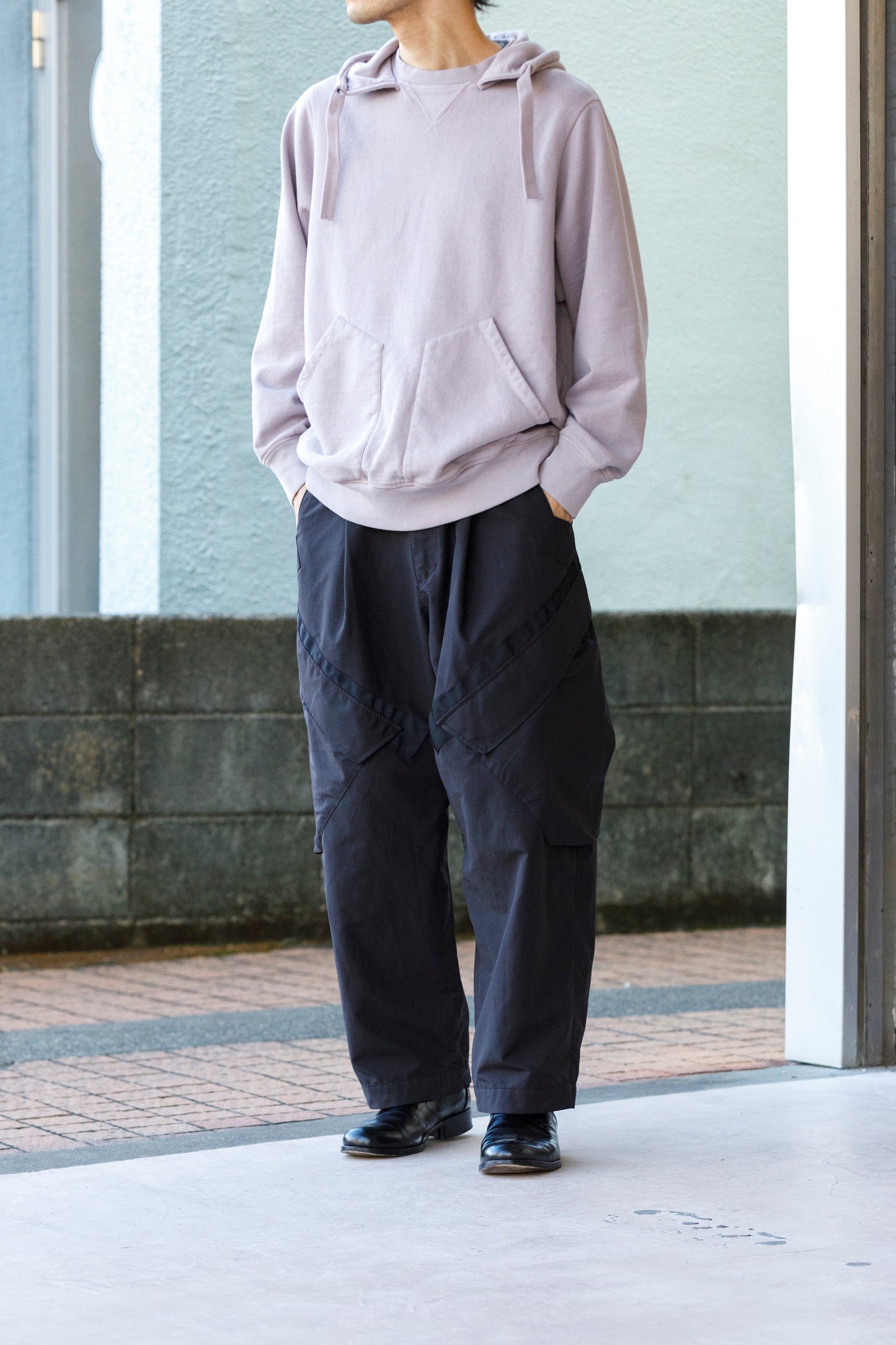 WONDER ROOM ESSE / WE003S01 The Hood - Stone Grey