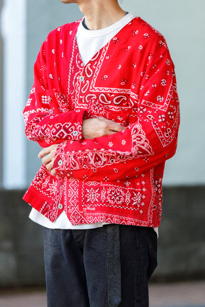 CHANGES CH5043 Remake Engineer Jacket(Used Bandana) - Type B