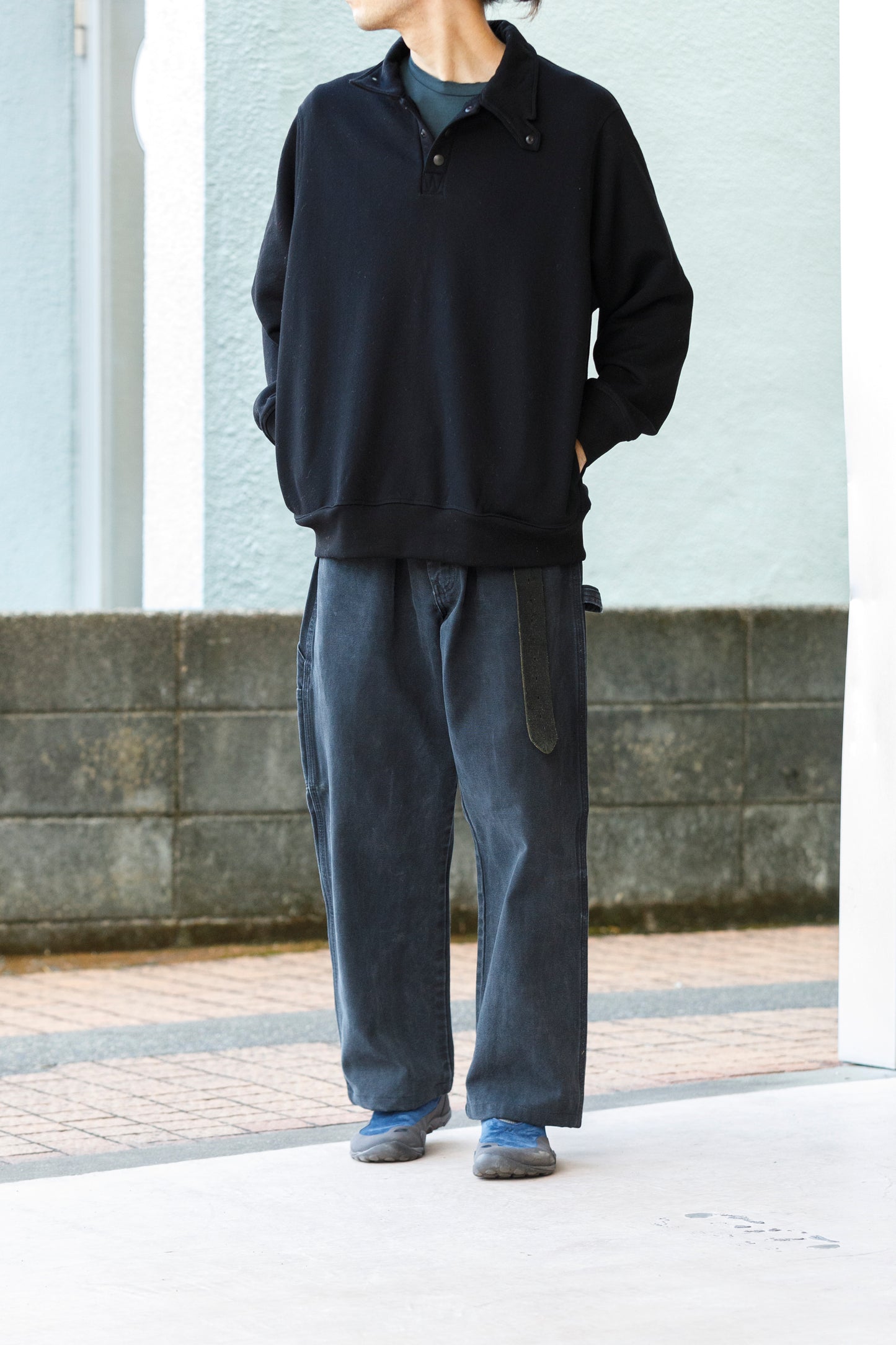 CHANGES / CH4107 Remake Painter Pants - Black