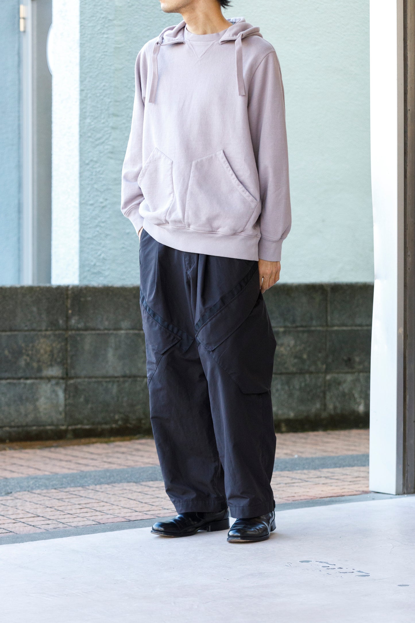 WONDER ROOM ESSE / WE003S01 The Hood - Stone Grey